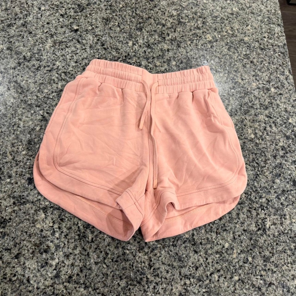 Varley Ollie High Rise Short 3.5 Pink DoubleSoft XS
